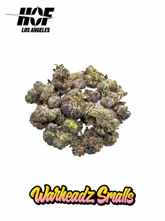 WARHEADZ SMALLS      EXOTIC THCA FLOWER