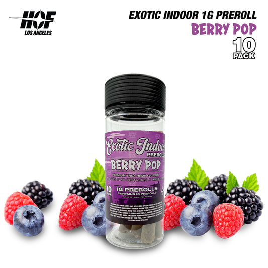 BERRY POP — 10pk Exotic Pre-Rolls