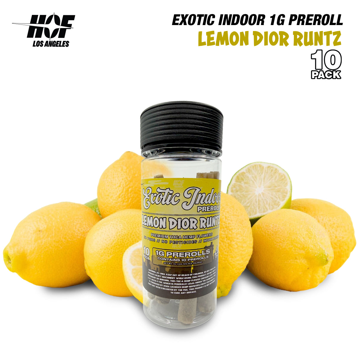 LEMON DIOR RUNTZ — 10pk Exotic Pre-Rolls